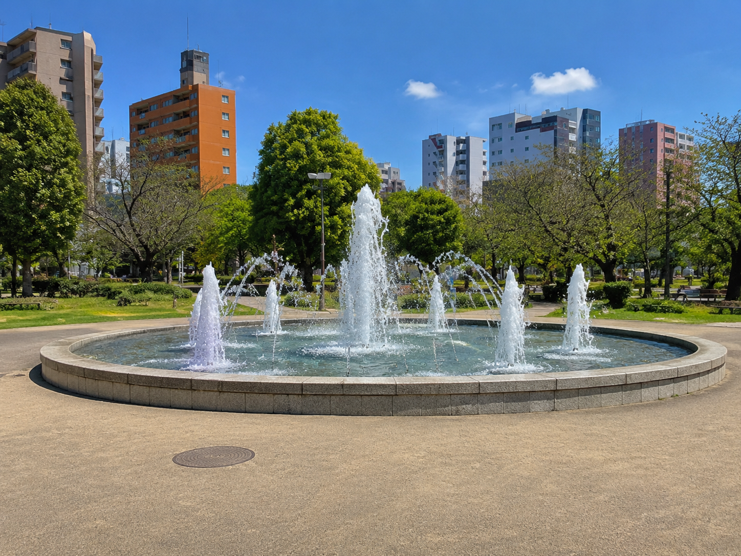 錦糸公園 噴水