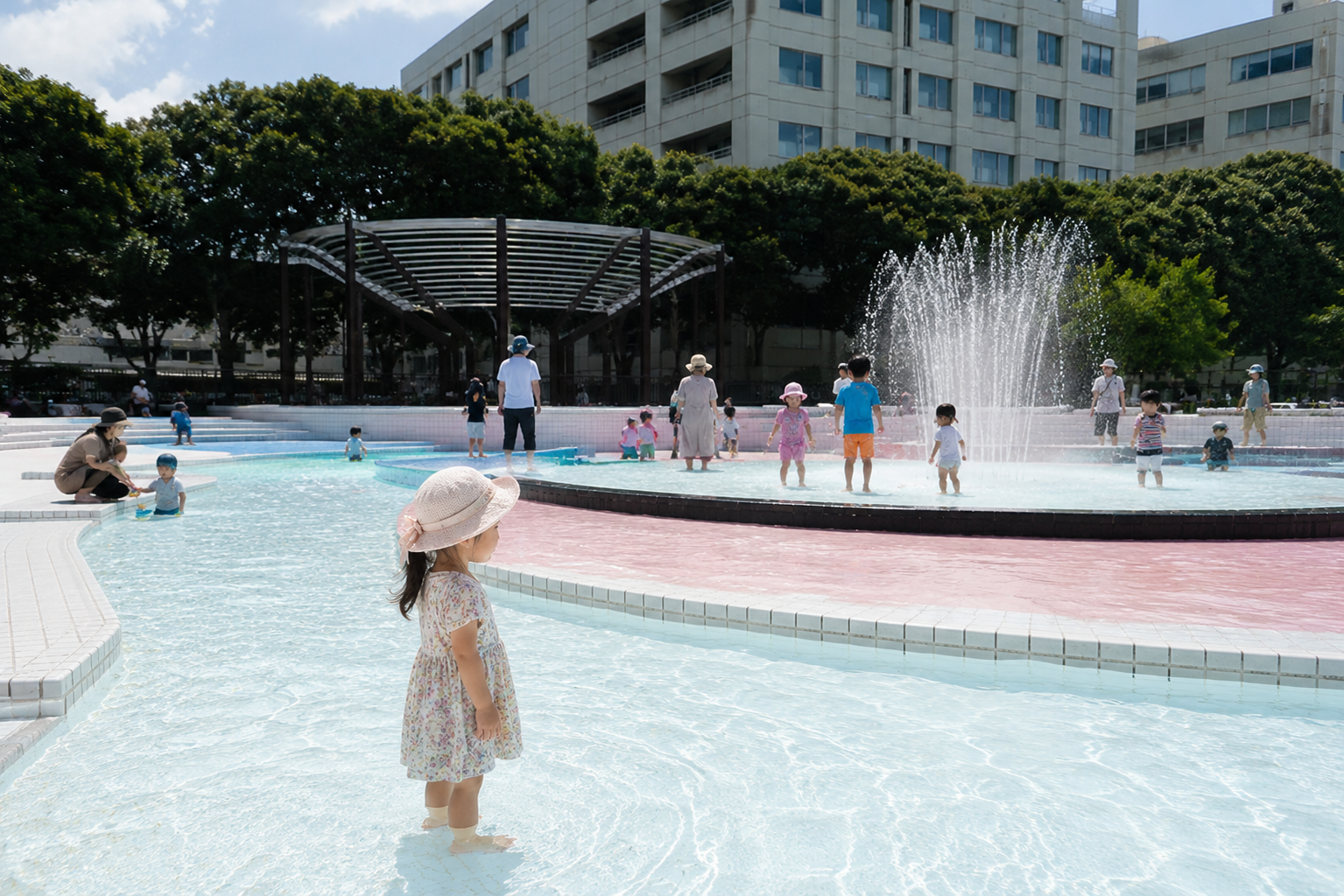 駒沢オリンピック公園 ジャブジャブ池