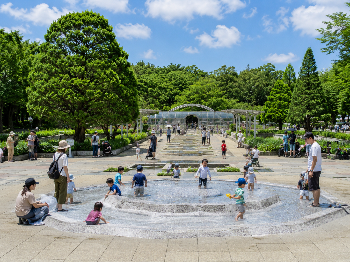 光が丘公園 水景施設