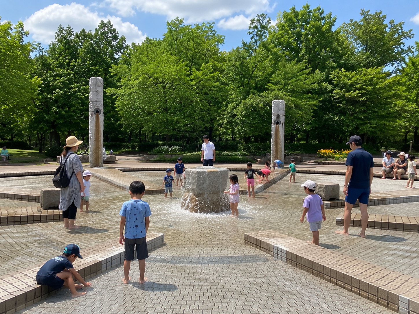 武蔵野公園 じゃぶじゃぶ池